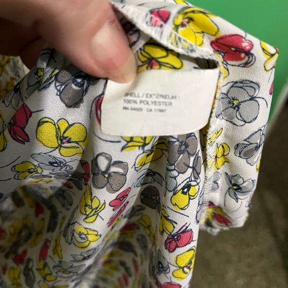 Gap Floral Print Short Sleeve Dress - Picture 4 of 7